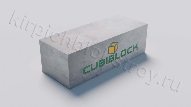 Газобетонный стеновой блок Cubiblock CUBI PROFI D500 B3,5 600х250х200 ровный повышенной прочности Газобетонный стеновой блок Cubiblock CUBI PROFI D500 B3,5 600х250х200 ровный повышенной прочности