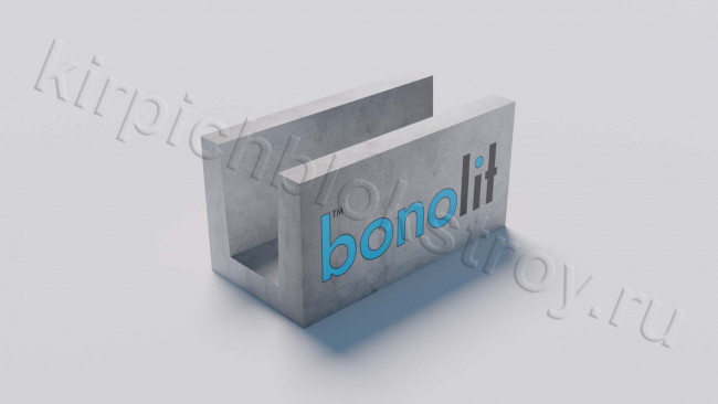 П(U) образный блок из газобетона Bonolit D500 500x250x250 Старая Купавна П(U) образный блок из газобетона Bonolit D500 500x250x250 Старая Купавна