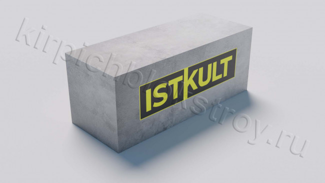 Газобетонный стеновой блок ISTKULT (Ytong) D500 B3,5 625х250х250 ровный