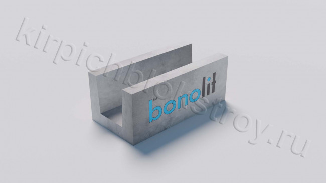 П(U) образный блок из газобетона Bonolit D500 500x250x200 Старая Купавна