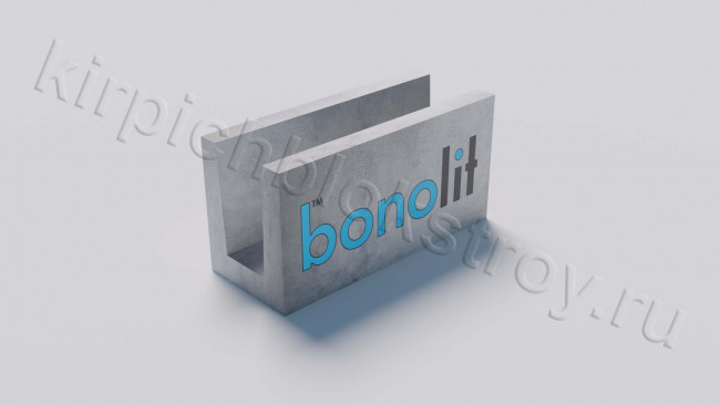 П(U) образный блок из газобетона Bonolit D500 500x200x250 Старая Купавна