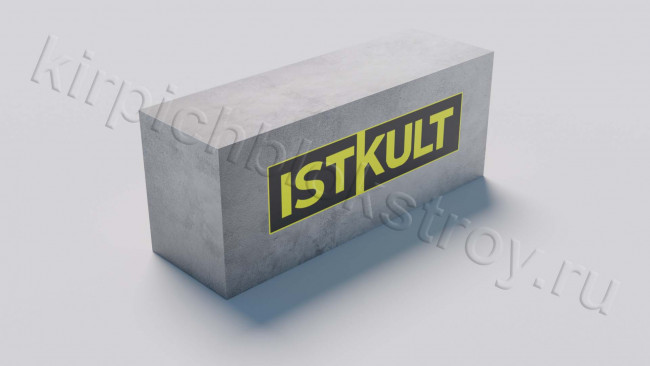 Газобетонный стеновой блок ISTKULT (Ytong) D600 B5 625х250х200 ровный Газобетонный стеновой блок ISTKULT (Ytong) D600 B5 625х250х200 ровный