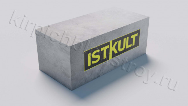 Газобетонный стеновой блок ISTKULT (Ytong) D600 B5 625х250х300 ровный