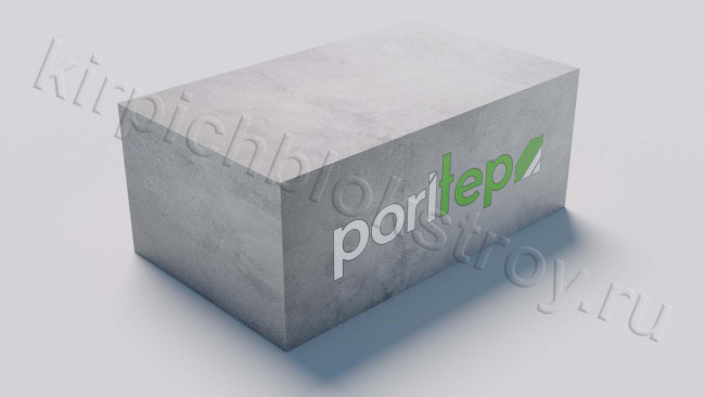 Газобетонный стеновой блок Poritep D400 625x375x250 Газобетонный стеновой блок Poritep D400 625x375x250