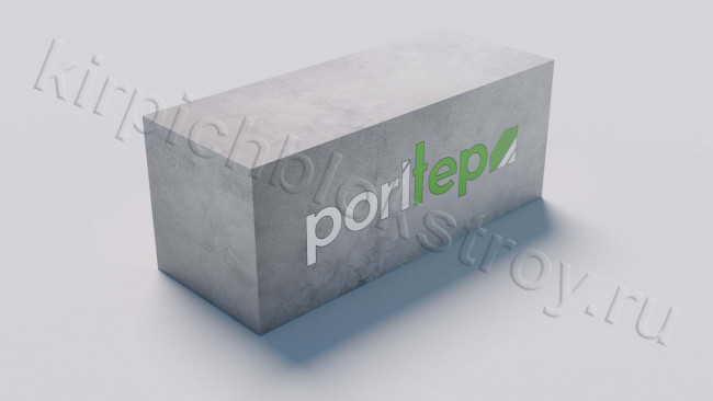 Газобетонный стеновой блок Poritep D500 625x250x250 Газобетонный стеновой блок Poritep D500 625x250x250